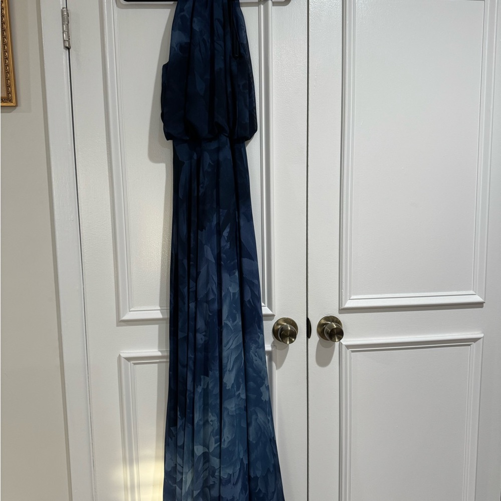Beautiful blue formal and evening dress